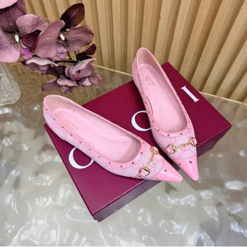 Replica Gucci Flat Shoes For Women #1462942 $122.00 USD for Wholesale