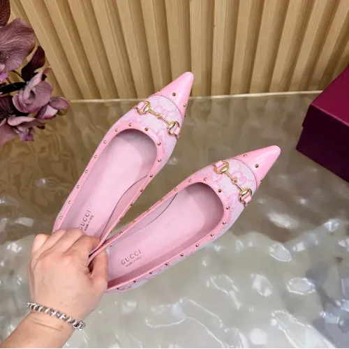 Replica Gucci Flat Shoes For Women #1462942 $122.00 USD for Wholesale