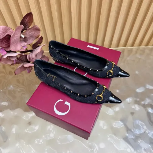 Gucci Flat Shoes For Women #1462945 $122.00 USD, Wholesale Replica Gucci Flat Shoes
