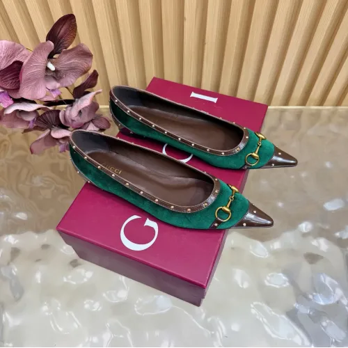 Gucci Flat Shoes For Women #1462946 $122.00 USD, Wholesale Replica Gucci Flat Shoes