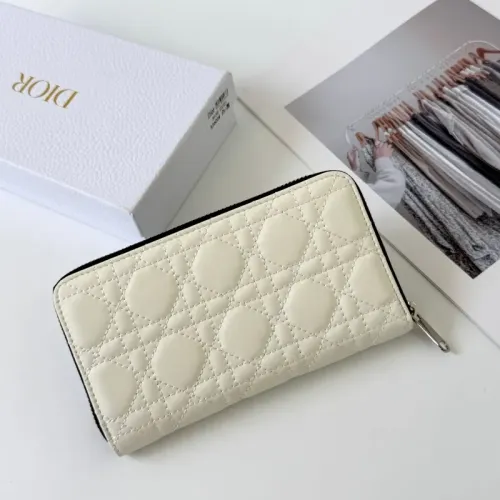 Replica Christian Dior Wallets #1463077 $45.00 USD for Wholesale