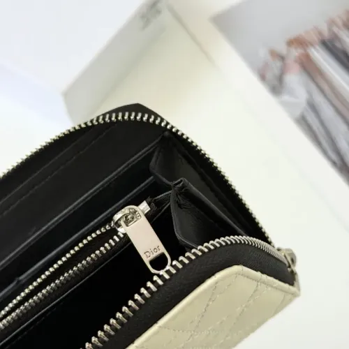 Replica Christian Dior Wallets #1463077 $45.00 USD for Wholesale