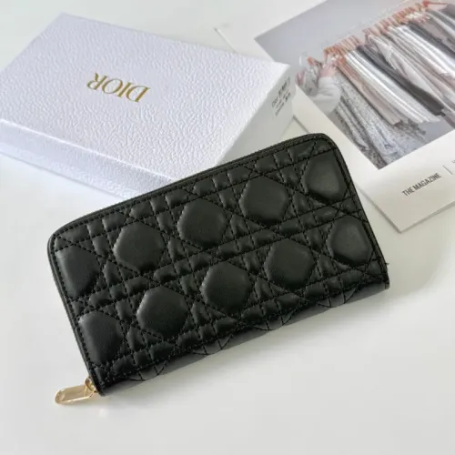 Replica Christian Dior Wallets #1463078 $45.00 USD for Wholesale