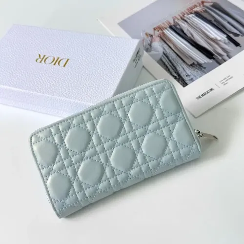 Replica Christian Dior Wallets #1463080 $45.00 USD for Wholesale