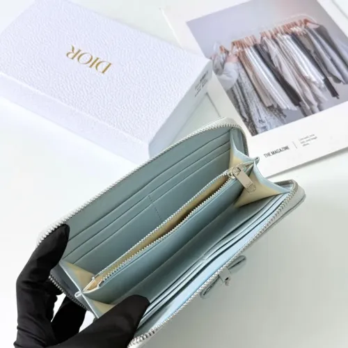 Replica Christian Dior Wallets #1463080 $45.00 USD for Wholesale