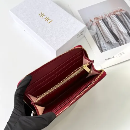 Replica Christian Dior Wallets #1463081 $45.00 USD for Wholesale