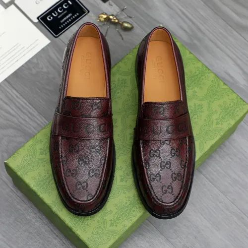 Replica Gucci Oxfords Shoes For Men #1463187 $85.00 USD for Wholesale