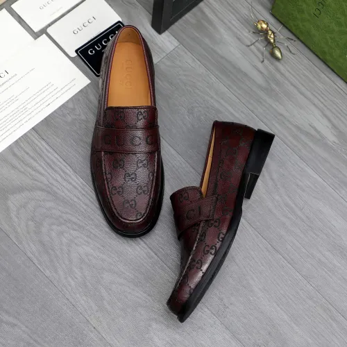 Replica Gucci Oxfords Shoes For Men #1463187 $85.00 USD for Wholesale