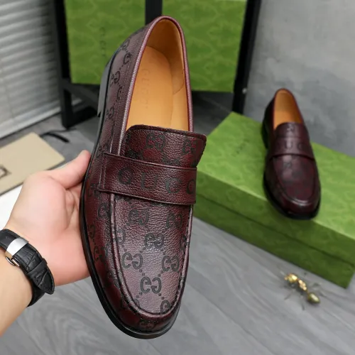 Replica Gucci Oxfords Shoes For Men #1463187 $85.00 USD for Wholesale