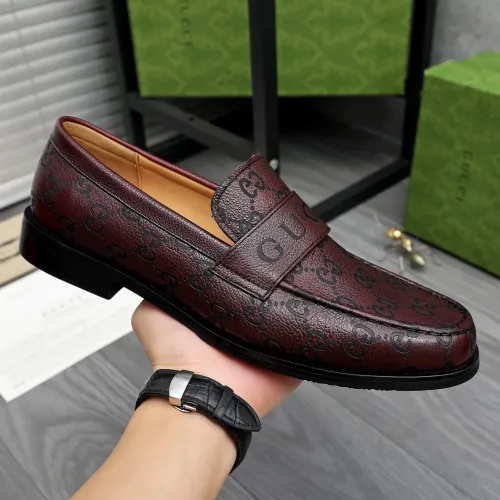Replica Gucci Oxfords Shoes For Men #1463187 $85.00 USD for Wholesale
