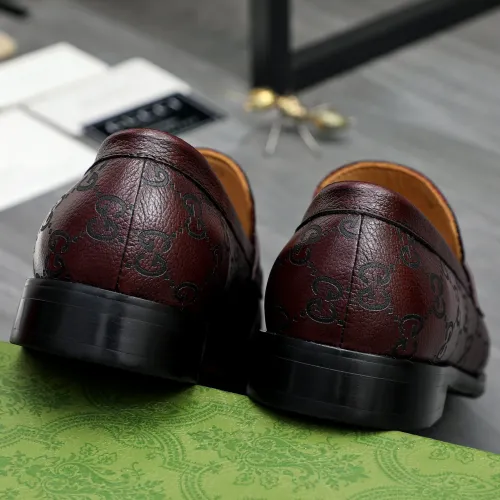 Replica Gucci Oxfords Shoes For Men #1463187 $85.00 USD for Wholesale
