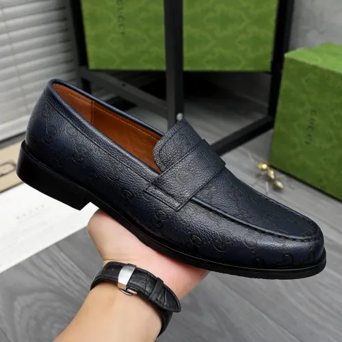 Replica Gucci Oxfords Shoes For Men #1463188 $85.00 USD for Wholesale