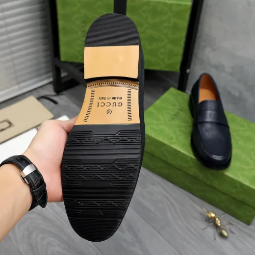 Replica Gucci Oxfords Shoes For Men #1463188 $85.00 USD for Wholesale