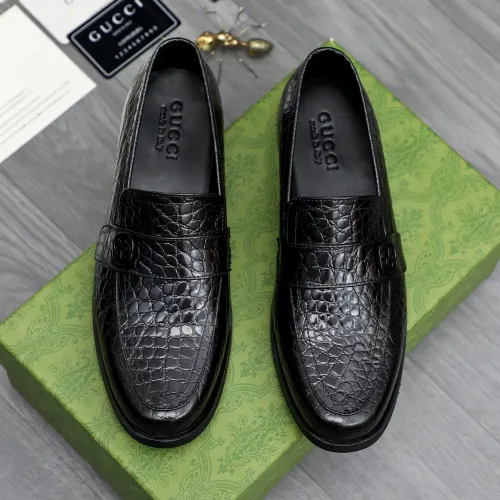 Replica Gucci Oxfords Shoes For Men #1463194 $85.00 USD for Wholesale