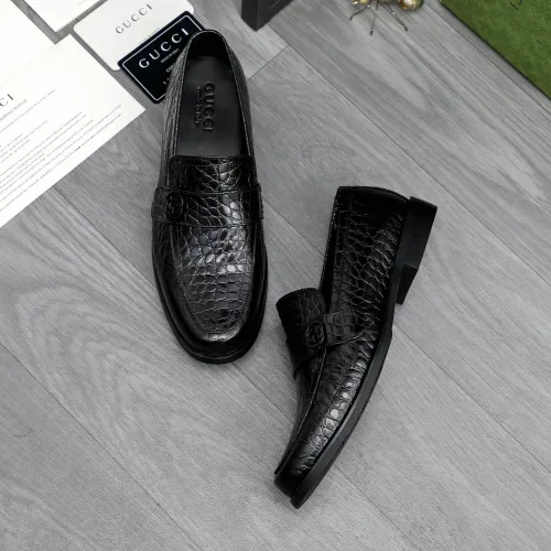 Replica Gucci Oxfords Shoes For Men #1463194 $85.00 USD for Wholesale