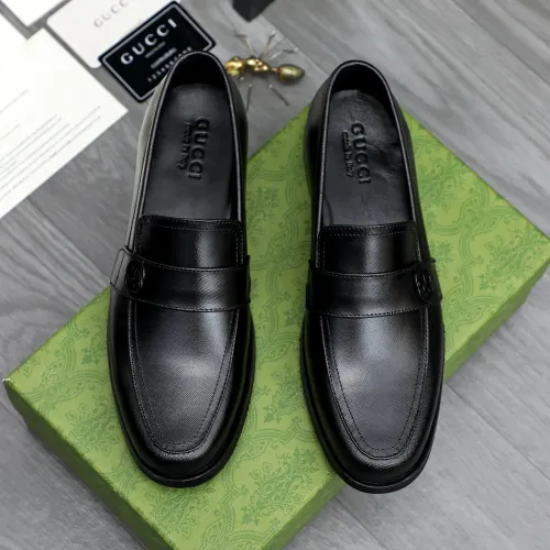 Replica Gucci Oxfords Shoes For Men #1463195 $85.00 USD for Wholesale