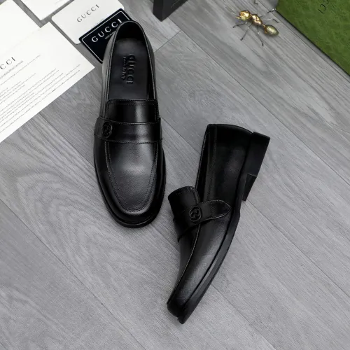 Replica Gucci Oxfords Shoes For Men #1463195 $85.00 USD for Wholesale