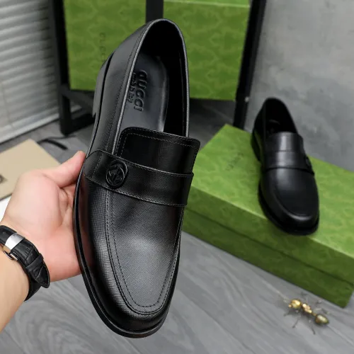 Replica Gucci Oxfords Shoes For Men #1463195 $85.00 USD for Wholesale