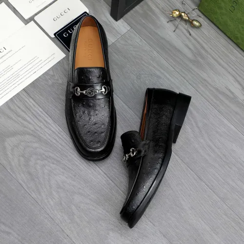 Replica Gucci Oxfords Shoes For Men #1463196 $85.00 USD for Wholesale