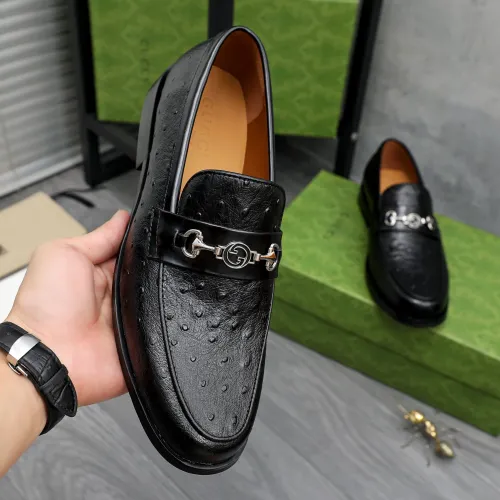 Replica Gucci Oxfords Shoes For Men #1463196 $85.00 USD for Wholesale
