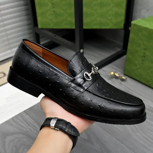 Replica Gucci Oxfords Shoes For Men #1463196 $85.00 USD for Wholesale