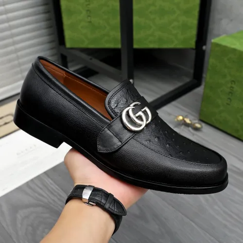 Replica Gucci Oxfords Shoes For Men #1463197 $85.00 USD for Wholesale