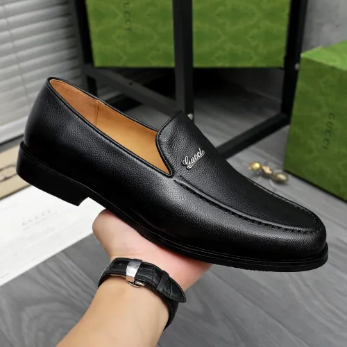 Replica Gucci Oxfords Shoes For Men #1463198 $85.00 USD for Wholesale