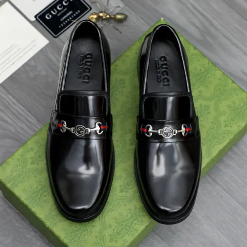 Replica Gucci Oxfords Shoes For Men #1463199 $85.00 USD for Wholesale