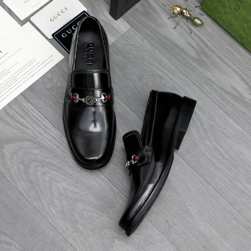 Replica Gucci Oxfords Shoes For Men #1463199 $85.00 USD for Wholesale