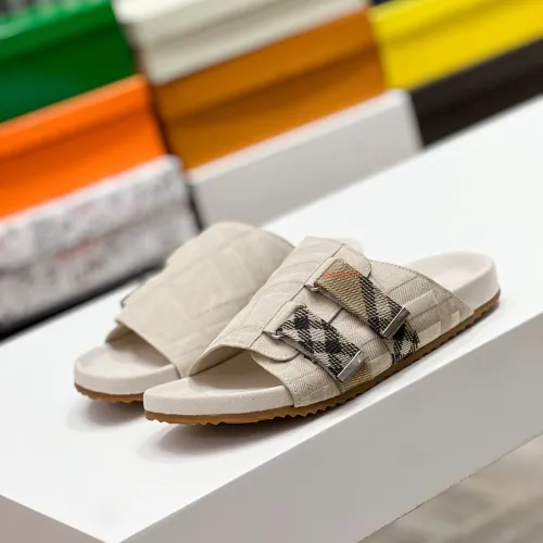 Replica Burberry Slippers For Men #1463206 $64.00 USD for Wholesale