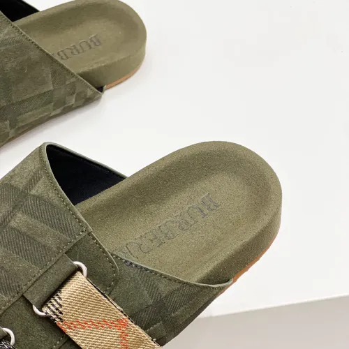 Replica Burberry Slippers For Men #1463208 $64.00 USD for Wholesale