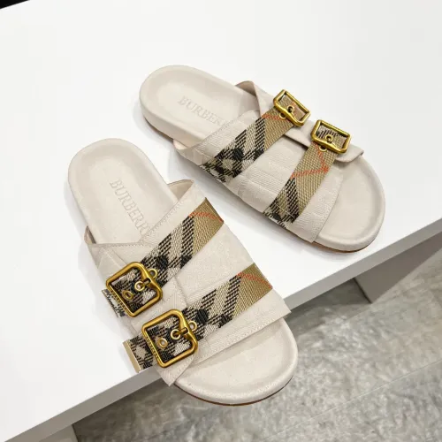 Burberry Slippers For Men #1463212 $64.00 USD, Wholesale Replica Burberry Slippers