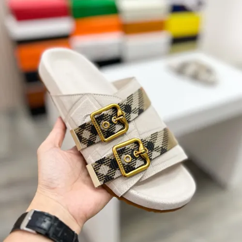 Replica Burberry Slippers For Men #1463212 $64.00 USD for Wholesale