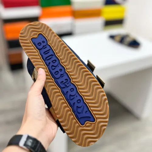 Replica Burberry Slippers For Men #1463215 $64.00 USD for Wholesale