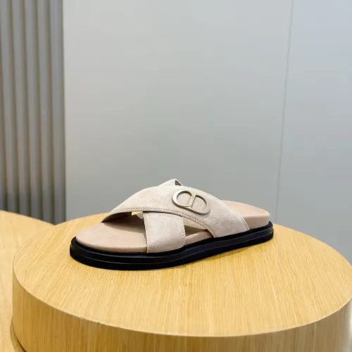 Replica Christian Dior Slippers For Men #1463247 $60.00 USD for Wholesale