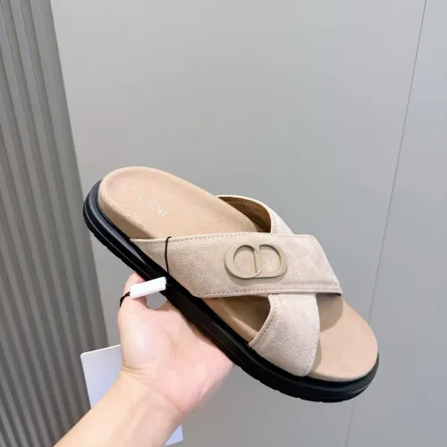 Replica Christian Dior Slippers For Men #1463247 $60.00 USD for Wholesale