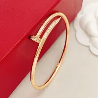 $36.00 USD Cartier bracelets In Rose Gold #1459849