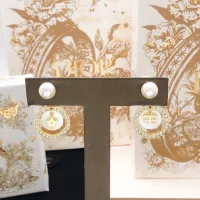 $25.00 USD Christian Dior Earrings For Women #1459884