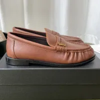 $118.00 USD Yves Saint Laurent YSL Leather Shoes For Women #1461609