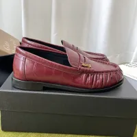 $118.00 USD Yves Saint Laurent YSL Leather Shoes For Women #1461633