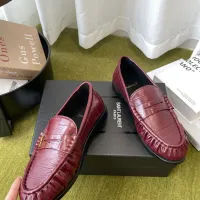 $118.00 USD Yves Saint Laurent YSL Leather Shoes For Women #1461633