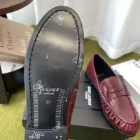 $118.00 USD Yves Saint Laurent YSL Leather Shoes For Women #1461633