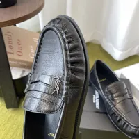$118.00 USD Yves Saint Laurent YSL Leather Shoes For Women #1461640