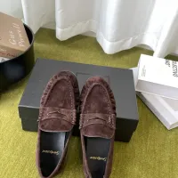 $118.00 USD Yves Saint Laurent YSL Leather Shoes For Women #1461656