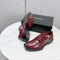 $118.00 USD Chanel Leather Shoes For Women #1461667