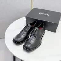 $118.00 USD Chanel Leather Shoes For Women #1461668