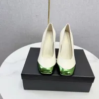 $102.00 USD Chanel High-Heeled Shoes For Women #1461672