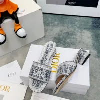 $85.00 USD Christian Dior Slippers For Women #1461722