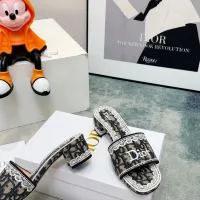 $85.00 USD Christian Dior Slippers For Women #1461724