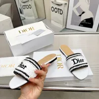 $92.00 USD Christian Dior Slippers For Women #1461730